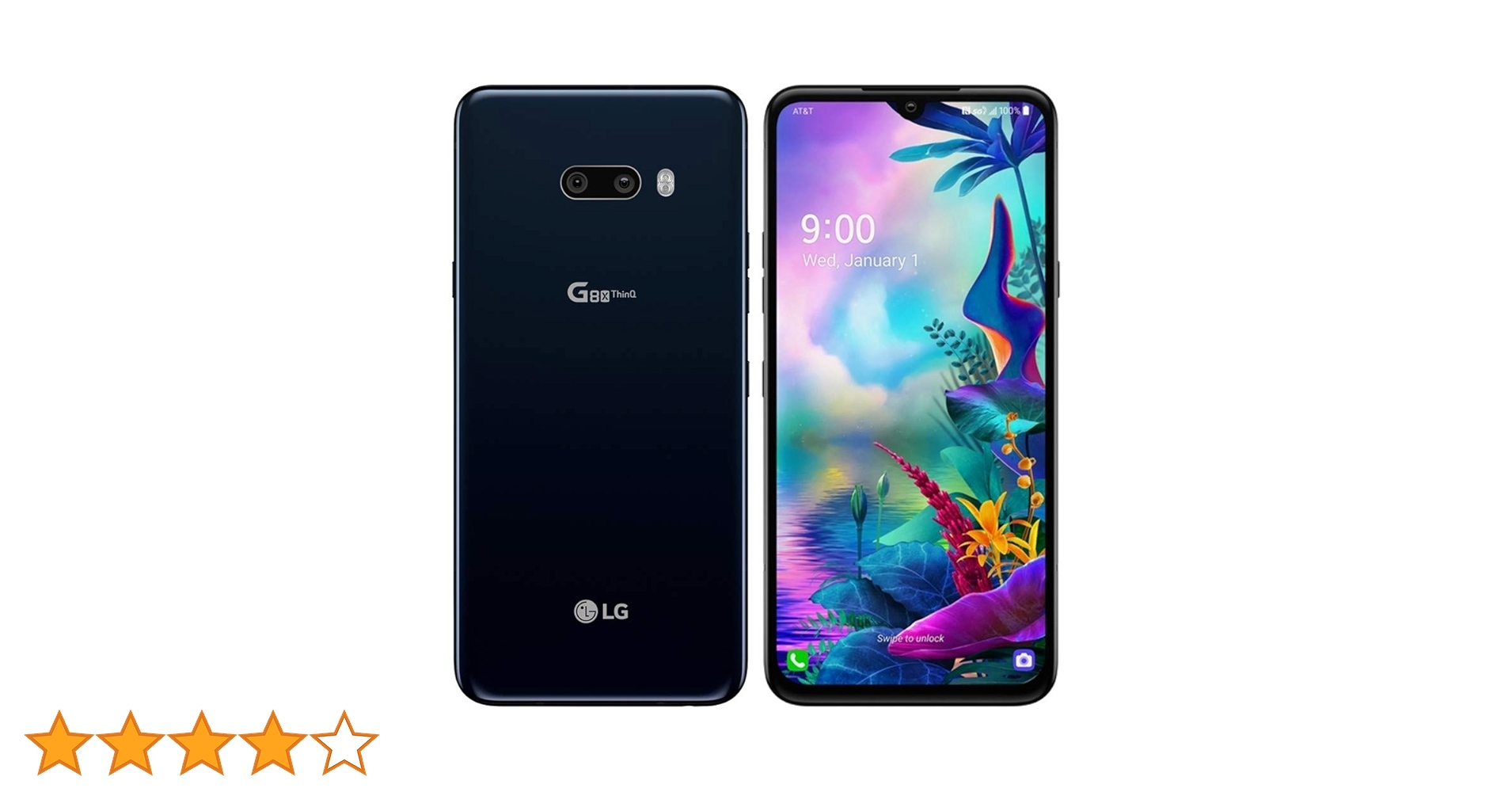 LG G8X Thinq デュアルsim G850EMW LG G8X ThinQ Dual Screen Dual SIM 128GB Smartphone LM-G850EMW